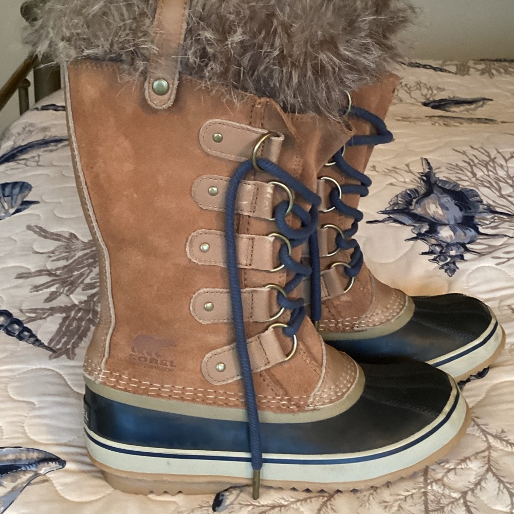 Sorel Women’s Joan of Arctic Fur-Trimmed Boots